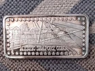 Silver Art Bar MYSTIC SEAPORT CONN Wonders of America Series 1oz Hamilton Mint
