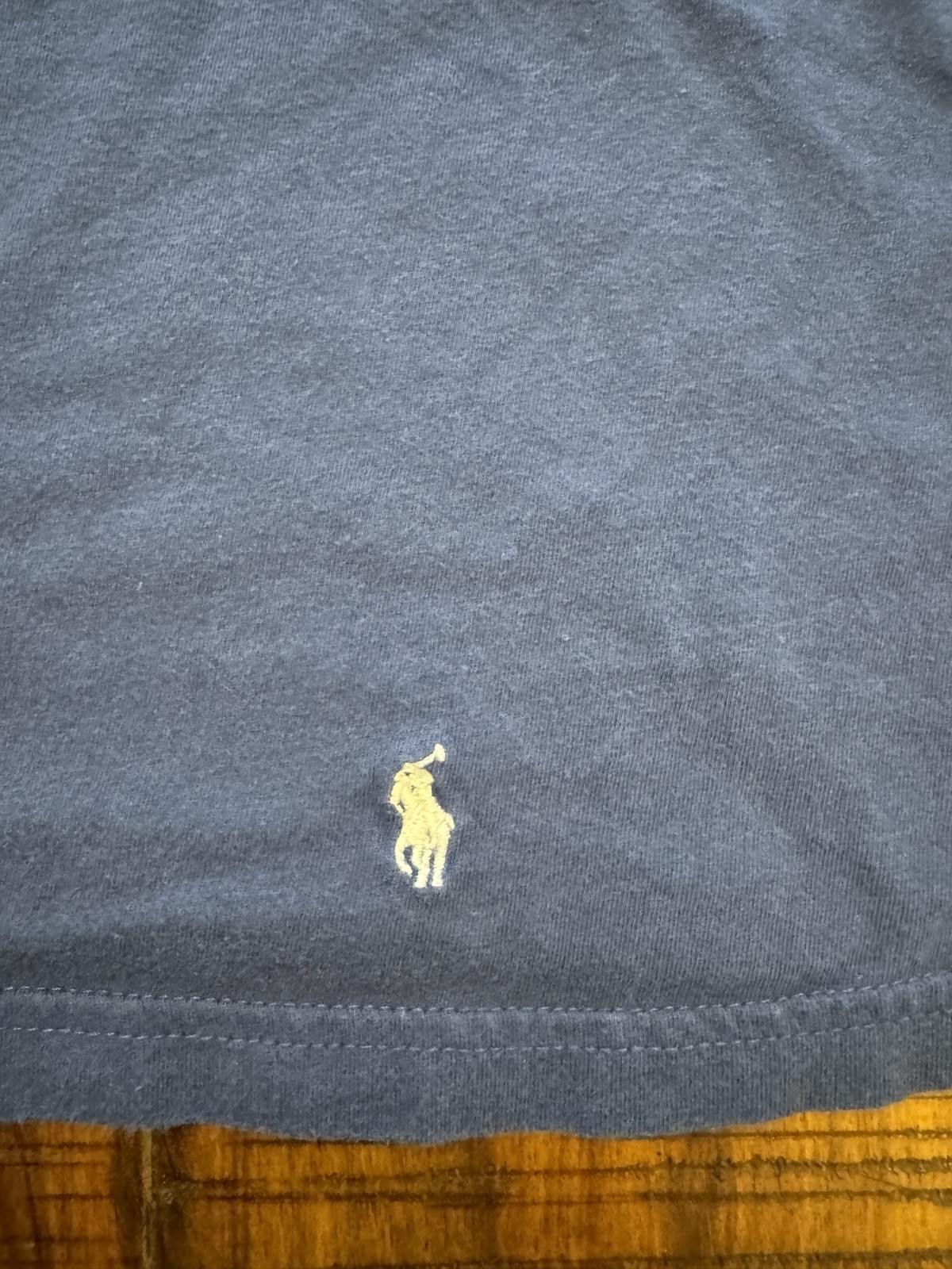 Polo Ralph Lauren Camicia Uomo Taglia XL Blu Manica Corta Pullover Pony Logo Casual