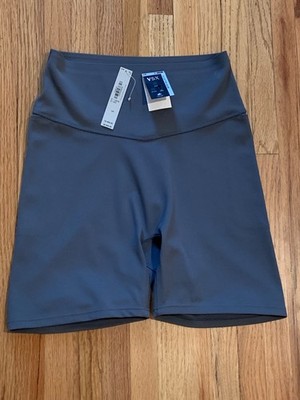 Victoria s Secret VSX Elevate 5'' Bike Short Size L Beautiful Dark Steel Gray NEW