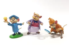 Disney TOMY Choco Egg Great Mouse Detective Olivia Basil Dawson Figure Toy Set