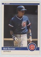 1984 Fleer Update Bob Dernier #U-31 pb9