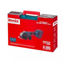 Ronix BüRstenloser Akku Mini-Winkelschleifer 125 Mm 20 V