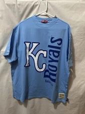 Kansas City Royals Womens Boyfriend Tee L Mitchell & Ness Cooperstown NWT