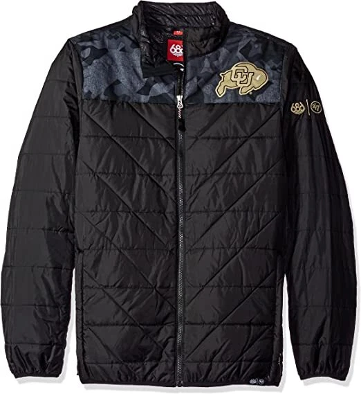 686 Flight Insulated Jacket (L) Colorado Black U1W11002-COBL