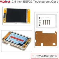 2.8" ESP32 Module ESP32-2432S028R TFT LCD Display ILI9341 Touch Screen Case