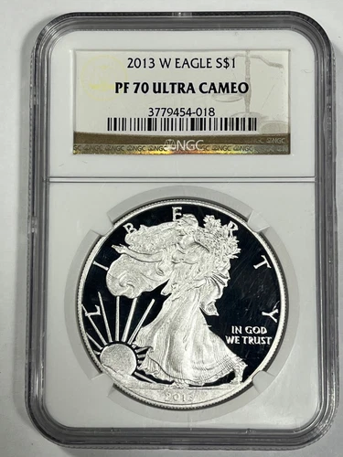 2013-W NGC PF70 Ultra Cameo Proof American Silver Eagle