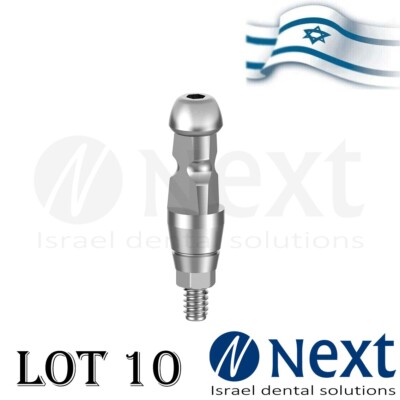 Lot x 10 Abutment Hiossen Regular compatible close tray transfer impression