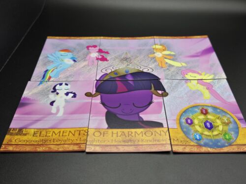 My Little Pony TCG Serie 1 "ELEMENTS OF HARMONY" Komplett Puzzle A 6 Set FOLIE - Bild 2 von 13