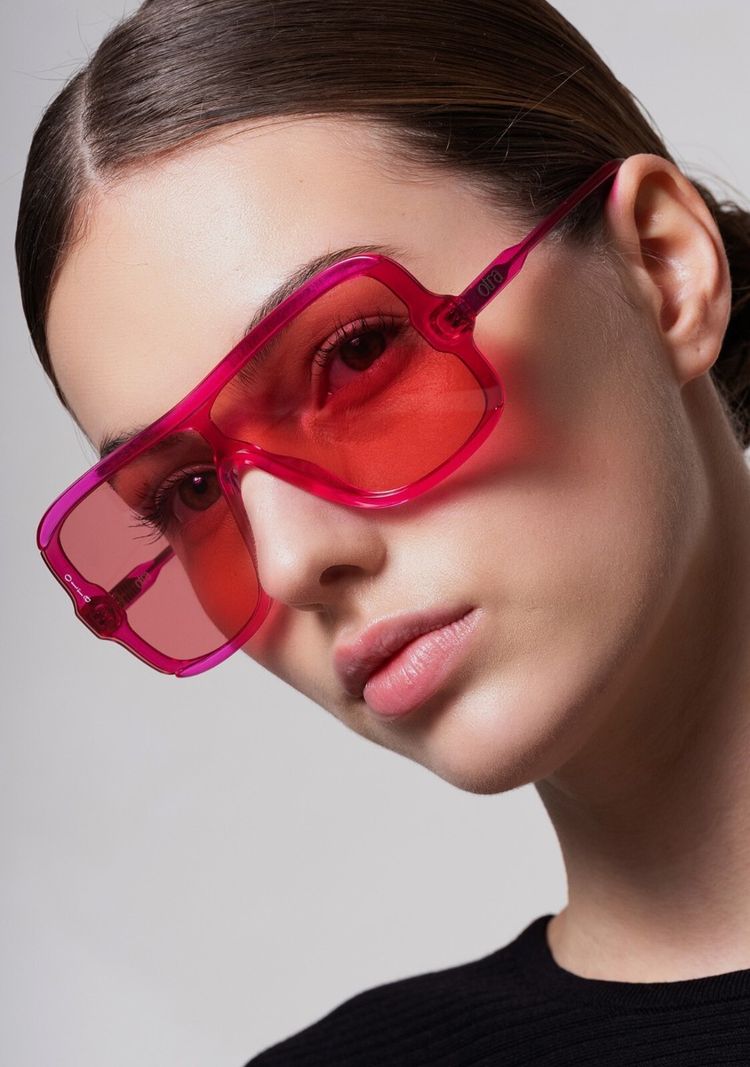 NEW Otra - Jagger Sunglasses in Pink | eBay