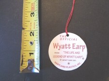 1950's Wyatt Earp Hartland for Western Rider set custom 1 Hang Tag