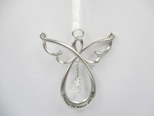 Treasured Memories 3-1/8" Embrace the Season with Love Angel Ornament