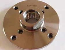 4" Woodworking Lathe Steel Faceplate For 1" x 8 Tpi Spindle