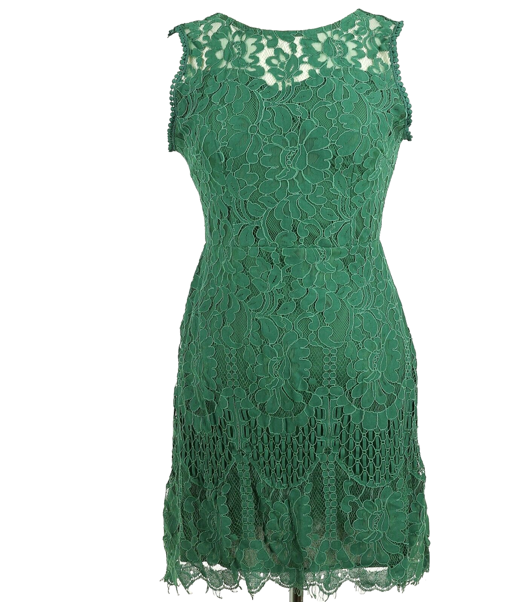 chinese dress ladies Wedtrend Women Green Sheath Bridesmaid Dress Floral Ruffled Chiffon Long Wedding Party Dress, Green / US26W