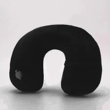 1PC U-shaped Travel Pillow Portable Inflatable Neck Cervical Spine Support Short