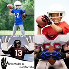 Football Receiver Gloves Pro 3.0 Kids Youth Receiving Gloves Breathable Small — photo 3
