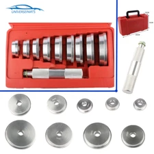 10PCS Set Bearing Race and Seal Install Driver Wheel Axle 9 Discs Collar Axle