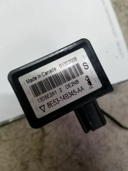 2007 08 FORD FUSION MILAN 2.3L AUTOMATIC SIDE IMPACT CRASH SENSOR 8E53-14 - Image 2 of 4