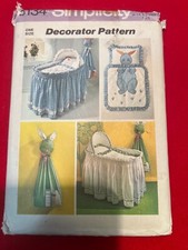 Simplicity 6134, Baby Room, Comforter  more, UNCUT