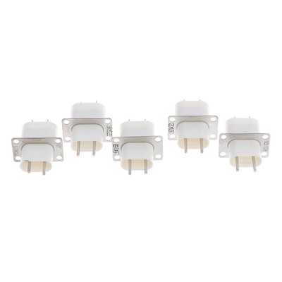 5Pcs Electronic Microwave Oven Magnetron 4 Filament Pin Sockets Con~gw