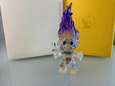 Swarovski Figur 5688038 Good Luck Trolls Troll 18 cm. Neuware 