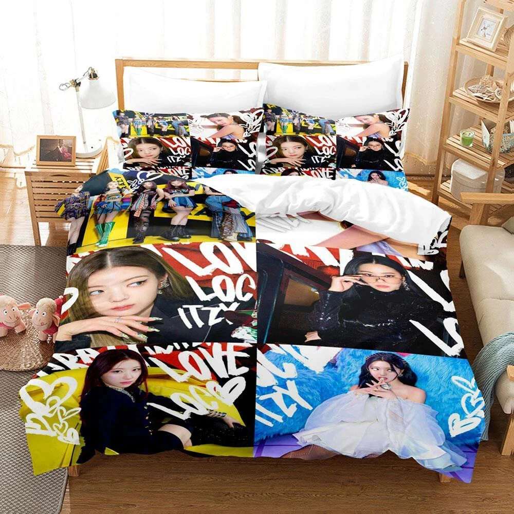 Kpop Group ITZY Bedding Set