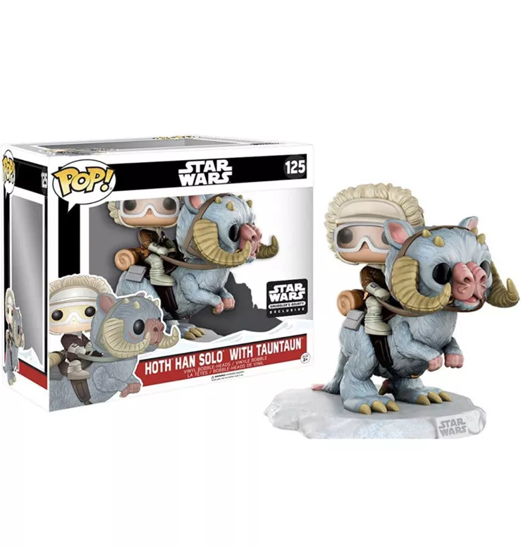 Funko POP Star Wars Hoth Han Solo with Tauntaun Smugglers