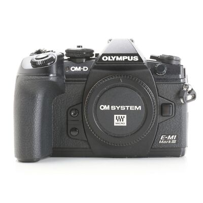 Myyty] Olympus OM-D E-M1 Mark III (SC 4500, Kunto K5) - Käytetty
