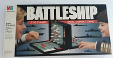 Vintage 1990 Battleship the Classic Naval Combat Board Game 