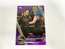 Shayna Baszler Mia Yim Purple 67/99 2020 Topps Women's Division WWE Card # 57