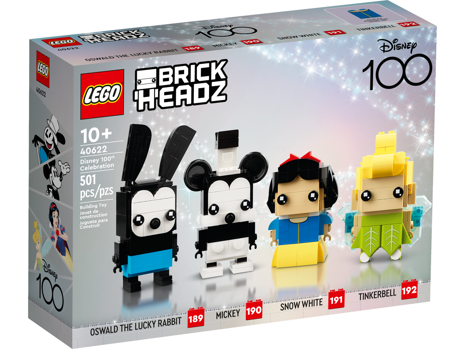 LEGO BRICKHEADZ Disney 100th Celebration Set 40622 NEW & SEALED Free Post