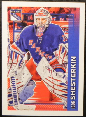 2023-24 23/24 TOPPS NHL Stickers #329 Igor Shesterkin New York Rangers
