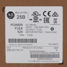 Allen-Bradley 25B-D017N114 PowerFlex 525 7.5kW 10Hp AC Drive