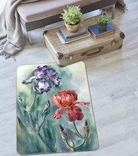 3D Art Flower NAO8359 Game Rug Mat Elegant Photo Carpet Mat Fay