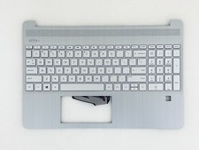NEW HP 15-DY PLAMREST TOP COVER KEYBOARD NSV WITH BL US L63579-001