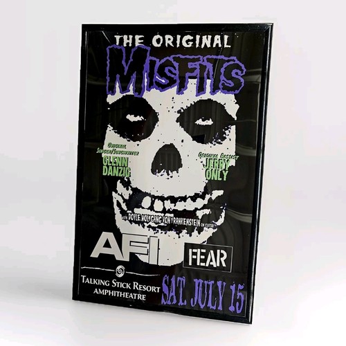 Misfits 2023 AZ Concert Poster - Framed