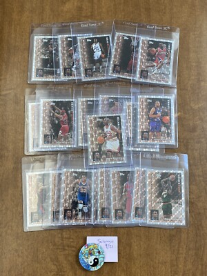1996-97 Topps Pro Files Complete 20 Card Insert Set Michael Jordan 