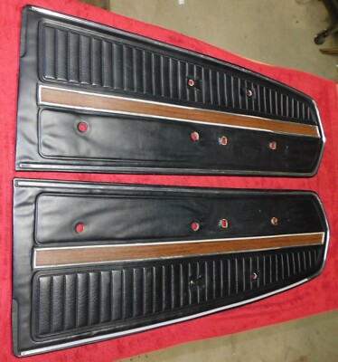 1968 Mustang Fastback GT CS Convertible Shelby ORIG BLACK L+R