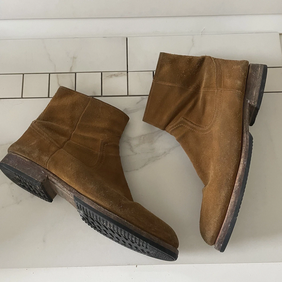 Frye sawyer inside zip cheap boot