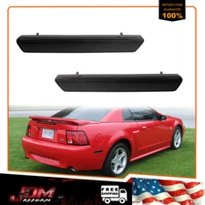 2PCS Rear Smoke Bumper Side Marker Reflectors FIT 99 00 01 02 03 04 Ford Mustang