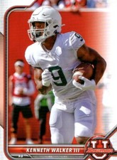 KENNETH WALKER III 2021-22 Bowman U University RC #97 Seattle Seahawks