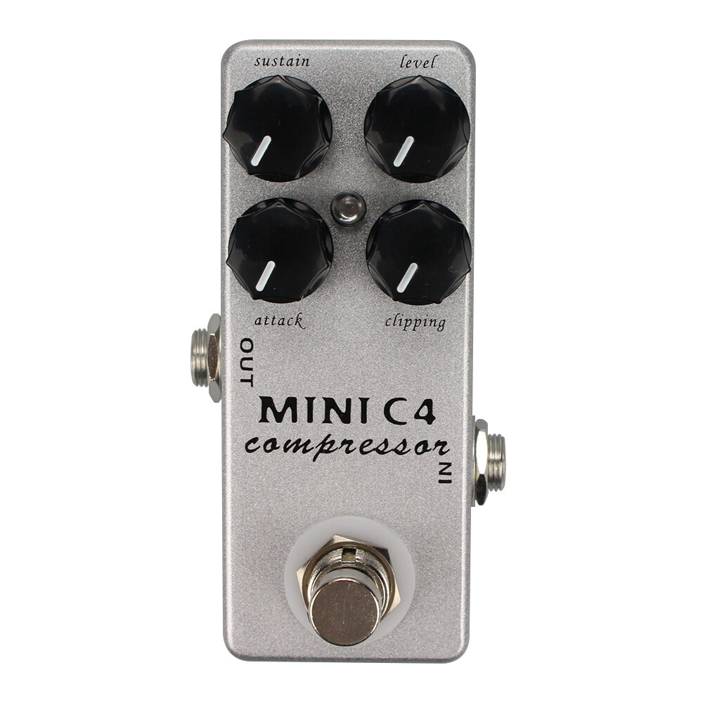 Mosky C4 Compressor Guitar Effects Pedal Sustain Level Attack