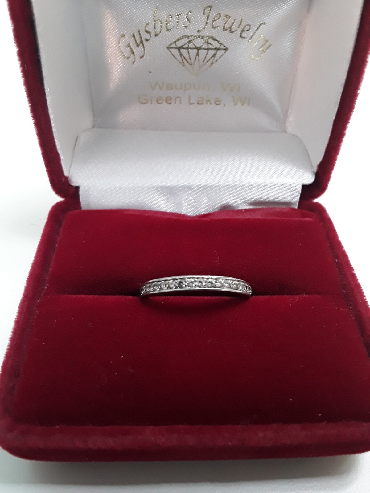 solid .925 sterling silver  Stackable Band ring S… - image 2