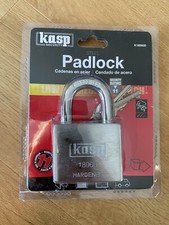 Kasp Padlock 60mm 180 Series Super Heavy Duty Hardened Steel New 💥