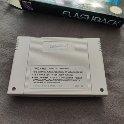 Flashback (Super Nintendo) - SNES Spiel - Game - Bild 8 von 8