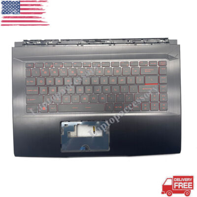 New Palmrest Backlit Keyboard For MSI GF63 GF63VR 8RC 8RD MS-16R1 3076R1C216 US