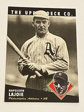 1994 Upper Deck All-Time Heroes Baseball - Nap Lajoie - Philadelphia Athletics