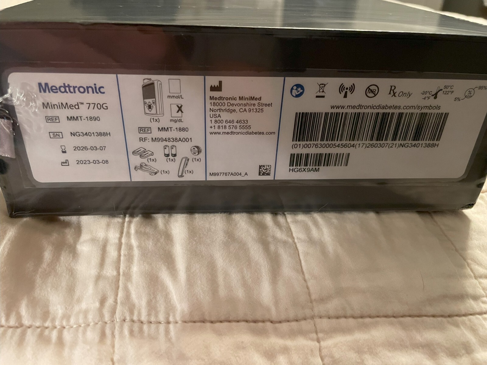 Medtronic Pump Silicone Case fits Mini Med 770G eBay