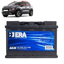 Batteria 70Ah A.G.M. per Citroen C3 AirCross 1.2 PureTech 1.5 1.6 BlueHdi 2017+