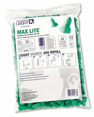 200- LPF-LS4 MAXIMUM LITE Disposable Bulk Refill UNCORDED Ear Plugs NRR 30