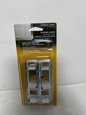 2 Pack of 2 - Prime-Line 4.625" Adjustable Sliding Closet Door Bottom Guide